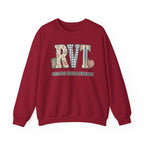RVT Faux Patchwork Sweatshirt