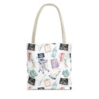 Watercolor Ultrasound Tech Tote Bag