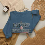 Patent & Unbothered Sweatshirt