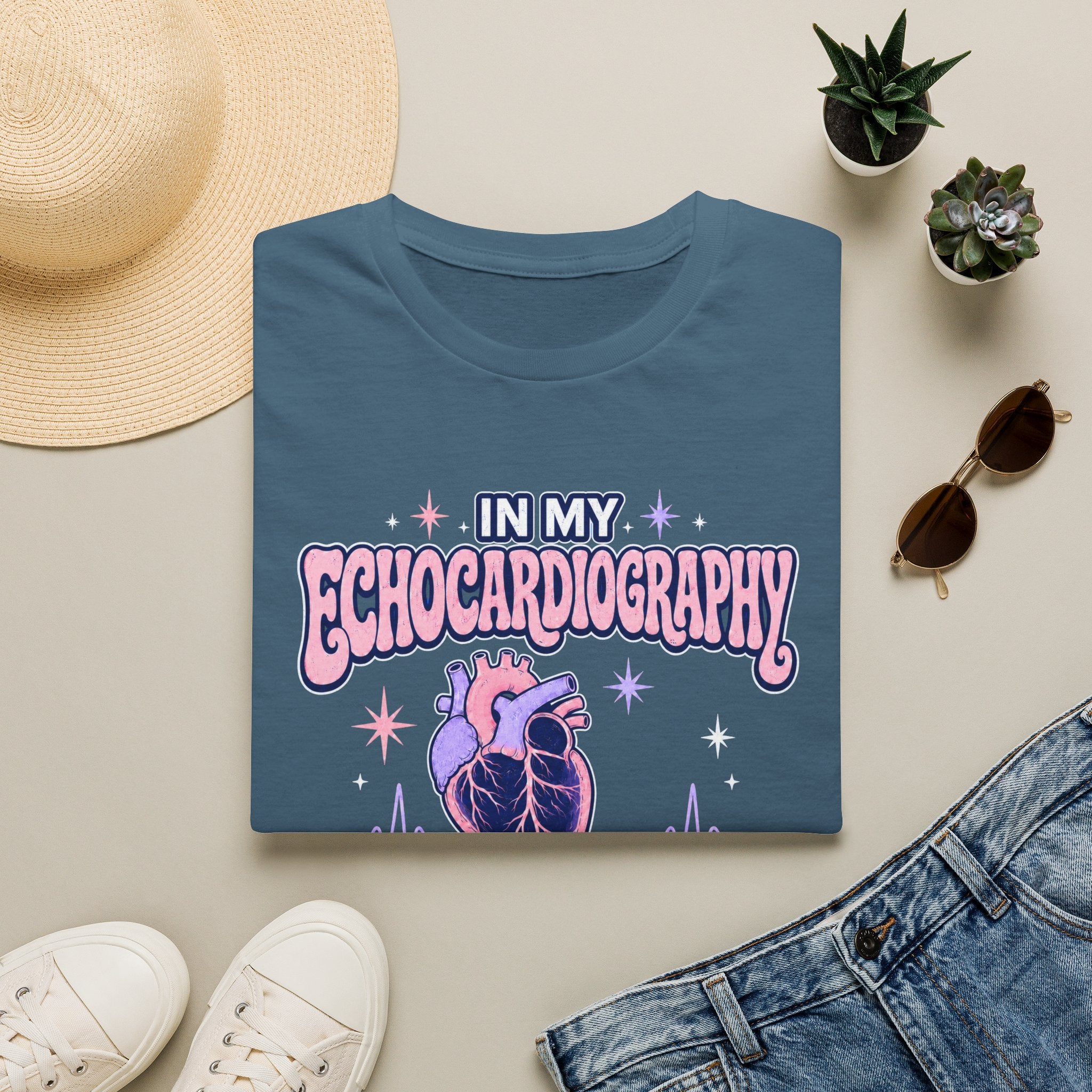 In My Echocardiography Era T-shirt