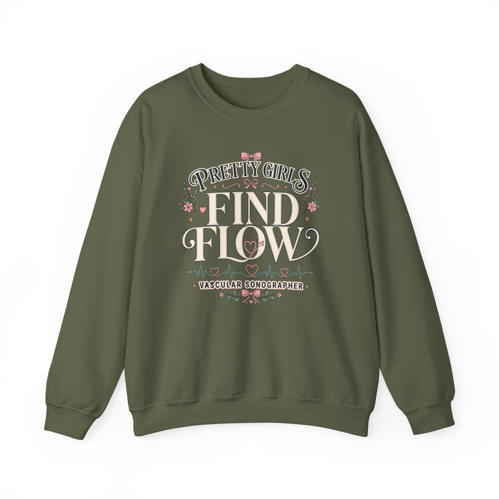 Pretty Girls Find Flow Sweatshirt
