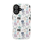 Watercolor Ultrasound Tech White iPhone Case — iPhone 11-17