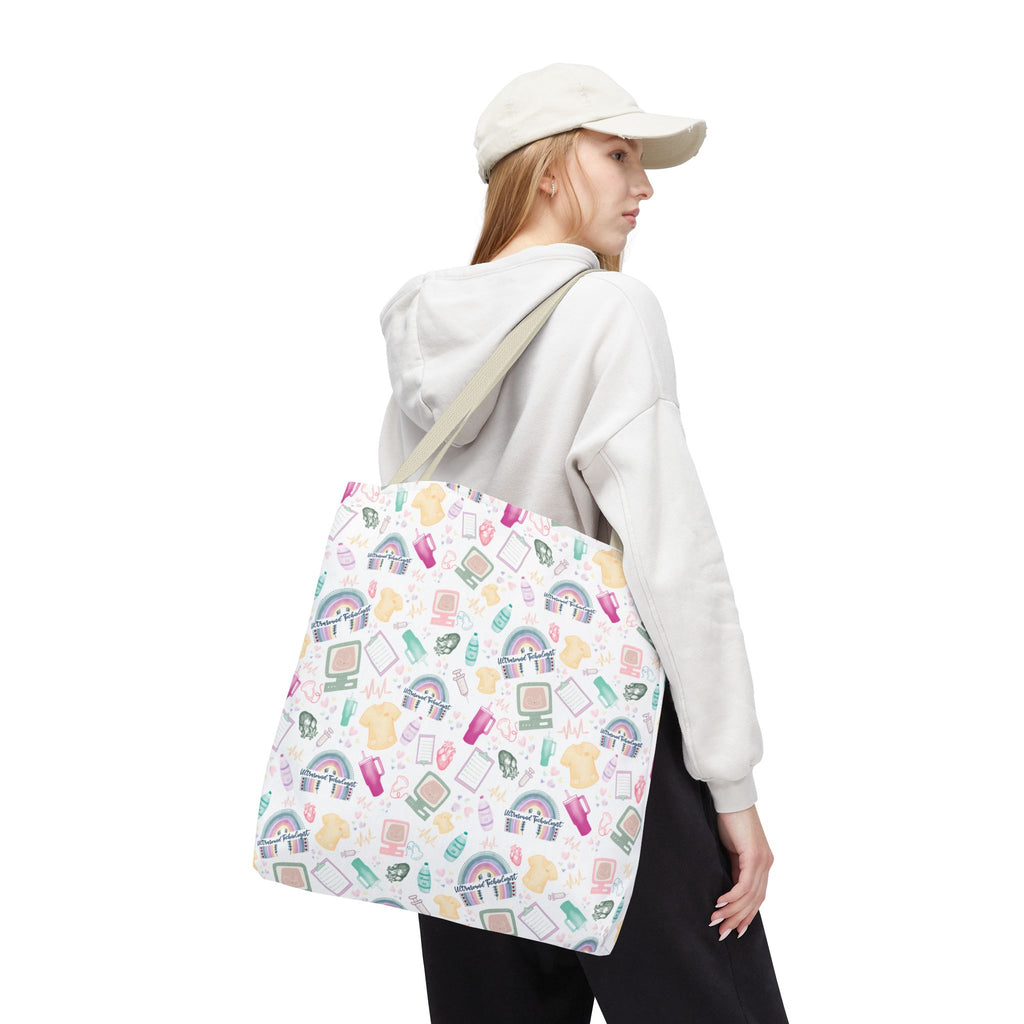 Retro Ultrasound Tech Tote Bag for Sonographers