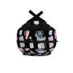 Black Watercolor Ultrasound Tech Backpack