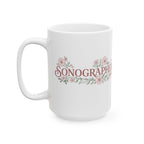 Pastel Floral Sonographer - Coffee Cup