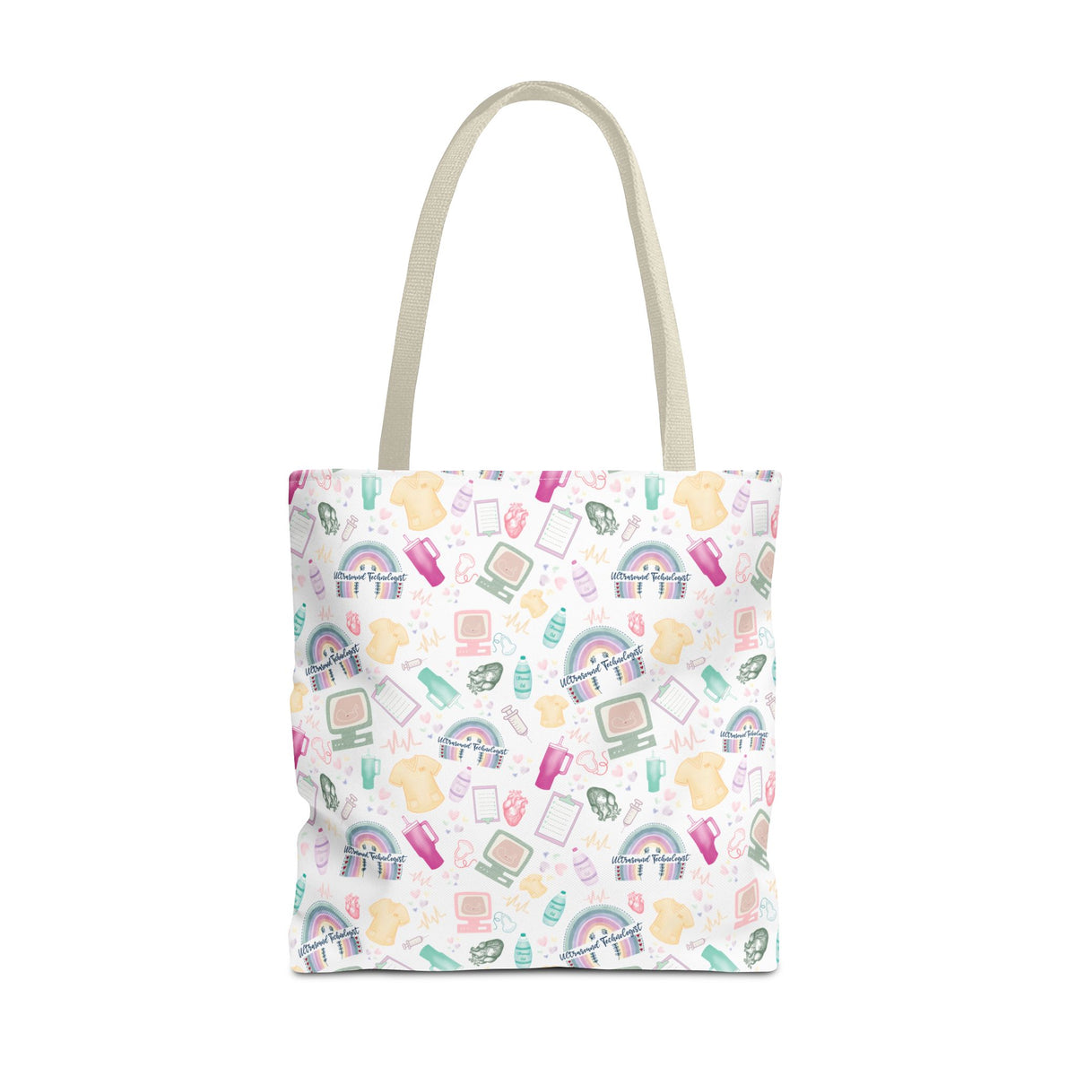 Retro Ultrasound Tech Tote Bag for Sonographers