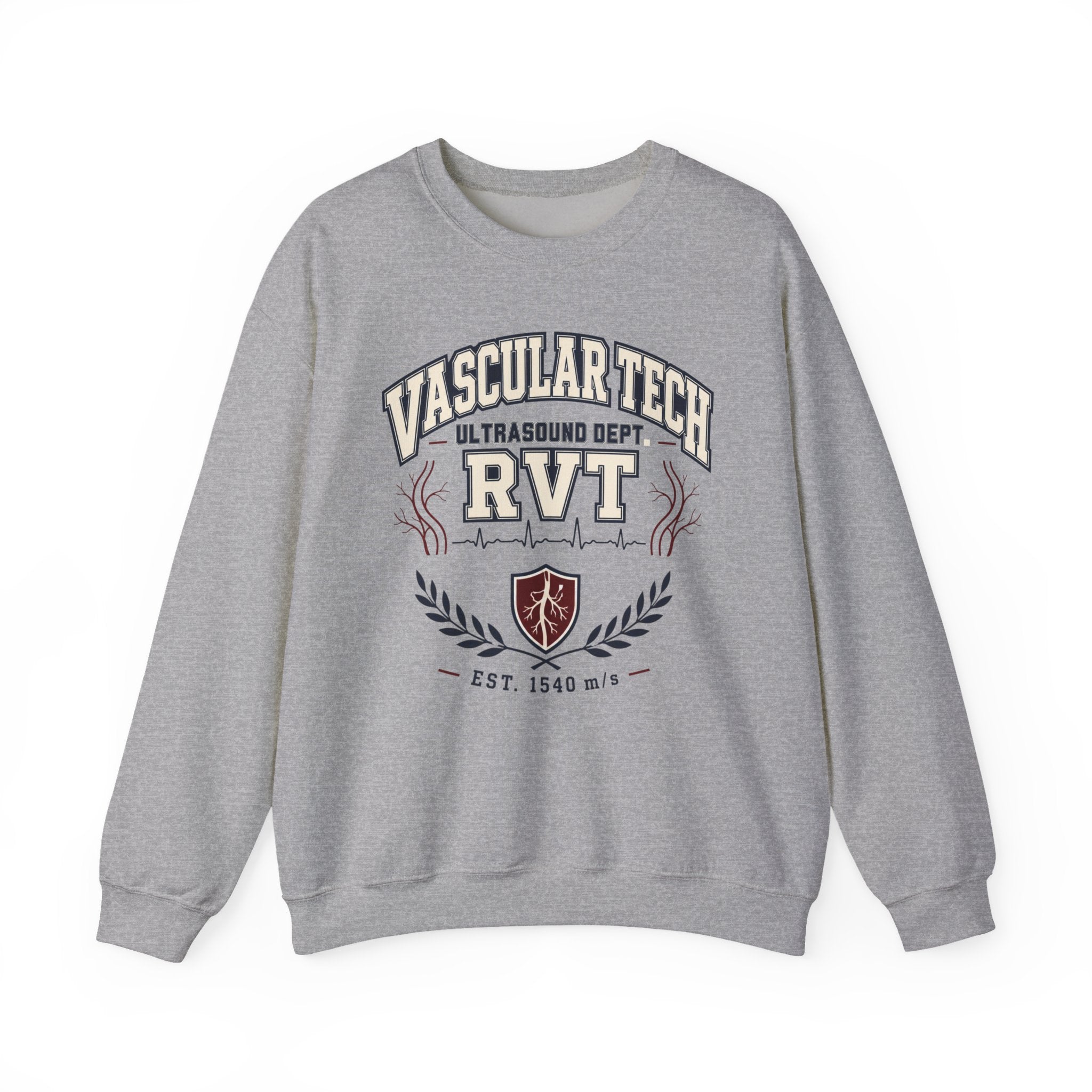 Vascular Tech Crest Sweatshirt