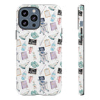 Watercolor Ultrasound Tech White iPhone Case — iPhone 11-17