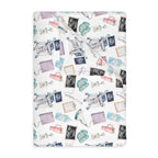 Watercolor Ultrasound Tech Blanket - Printed on Both Sides