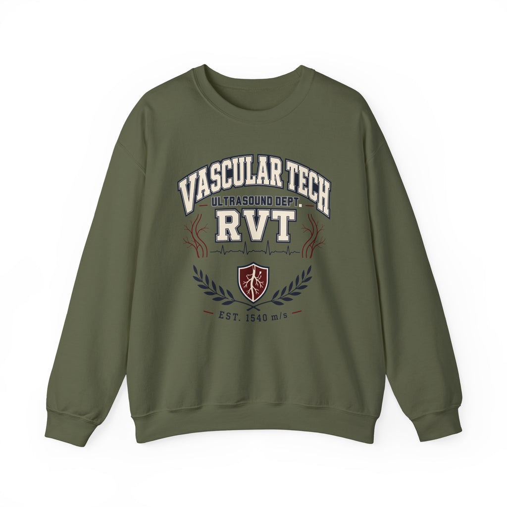 Vascular Tech Crest Sweatshirt