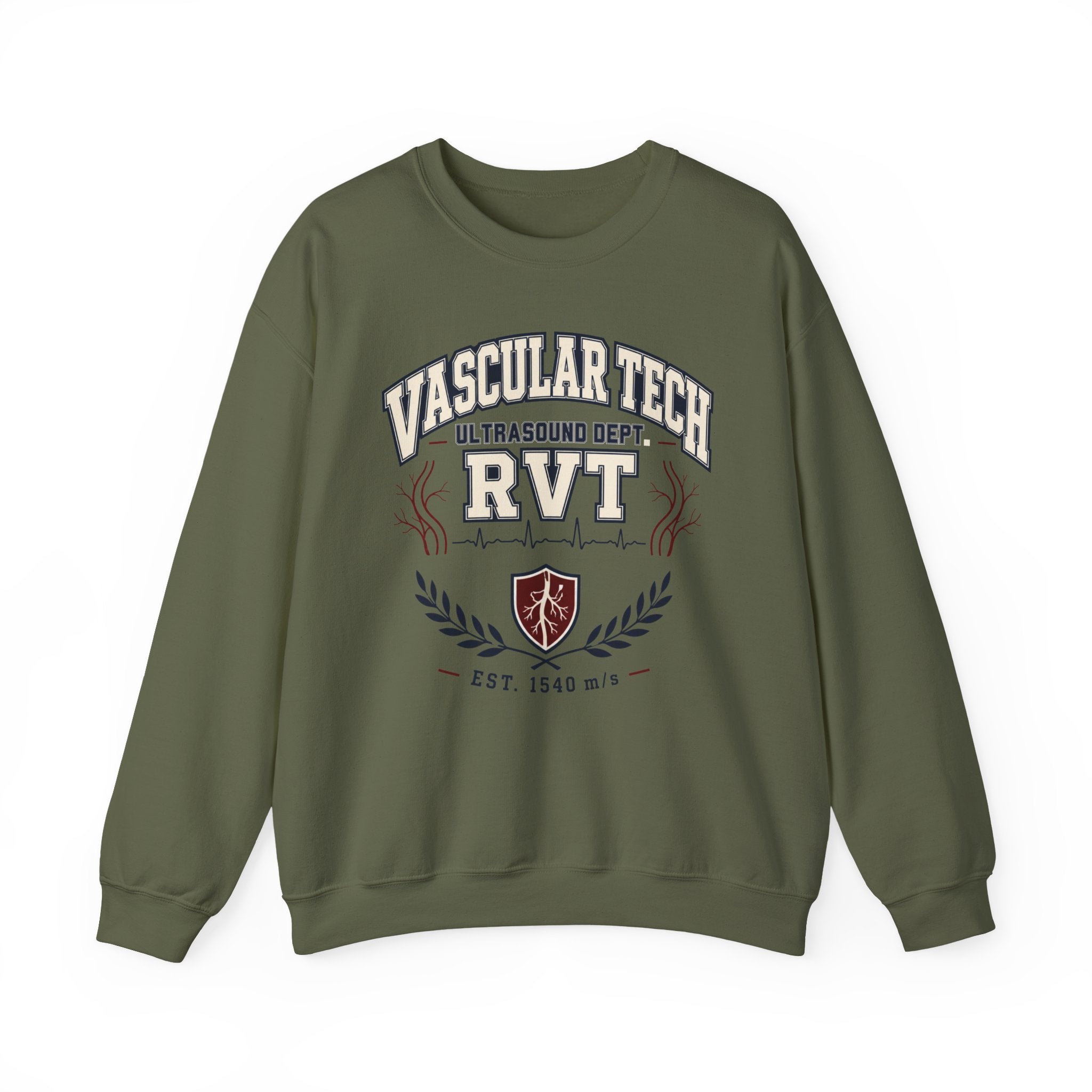 Vascular Tech Crest Sweatshirt