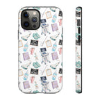 Watercolor Ultrasound Tech White iPhone Case — iPhone 11-17