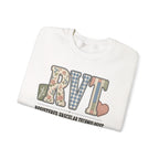 RVT Faux Patchwork Sweatshirt