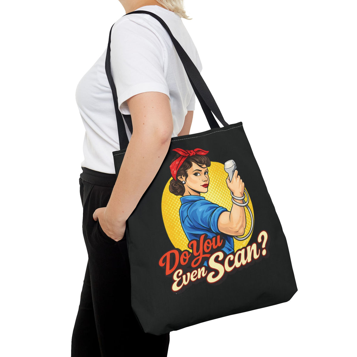 Do You Even Scan? Retro Sonographer Tote Bag