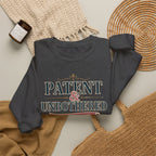 Patent & Unbothered Sweatshirt