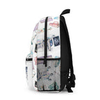 White Watercolor Ultrasound Tech Backpack
