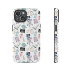 Watercolor Ultrasound Tech White iPhone Case — iPhone 11-17