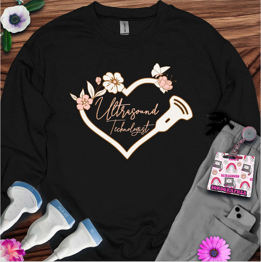 "Butterfly Ultrasound Technologist" Sweatshirt