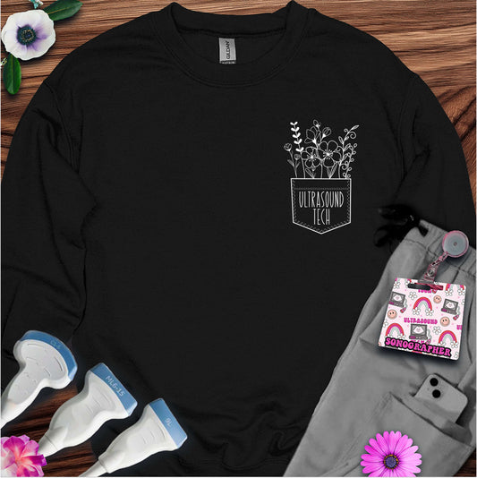 "Ultrasound Tech Pocket" Sweatshirt