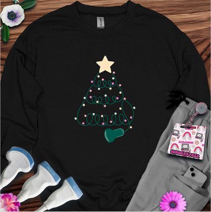 "Sonographer Christmas Tree" Sweatshirt