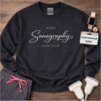 Elegant Script Scan Club Sweatshirt