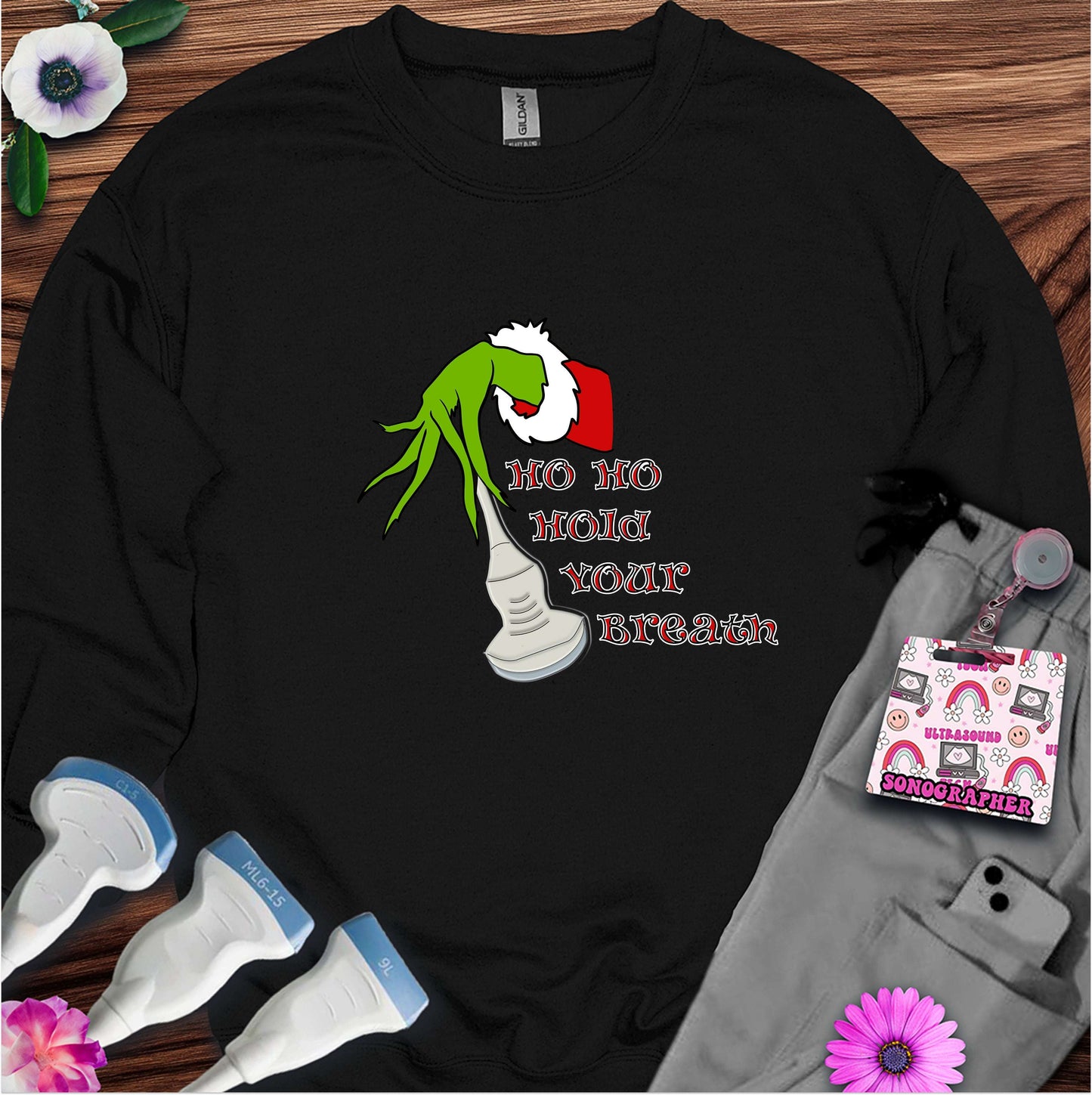 "Ho Ho Hold Your Breath" Sweatshirt