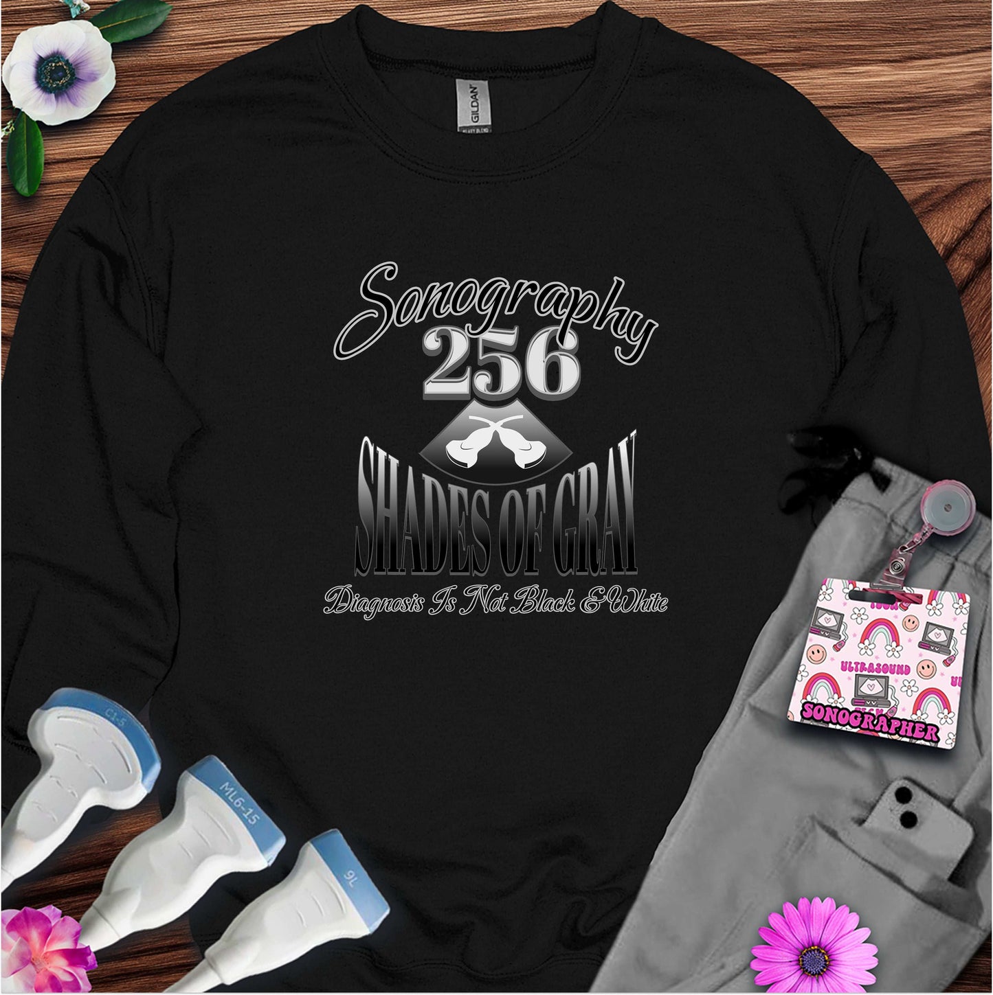 "256 Shades of Gray" Sweatshirt