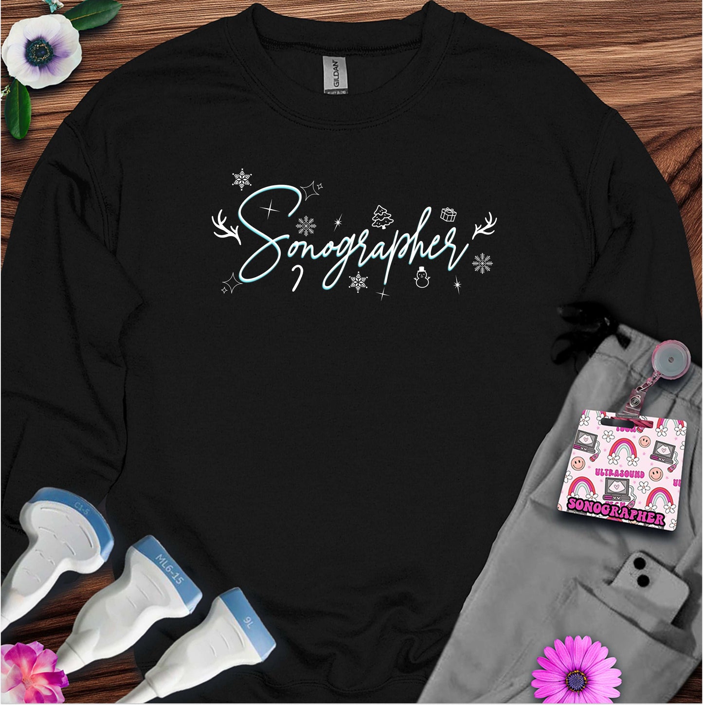 "Holiday Sonographer" Sweatshirt