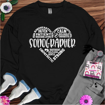 "Sonographer's Heart" Sweatshirt