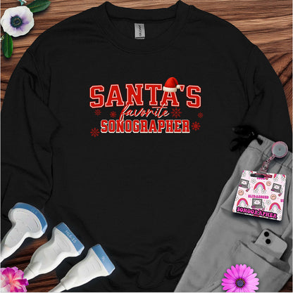 "Santa's Favorite Sonographer" Sweatshirt