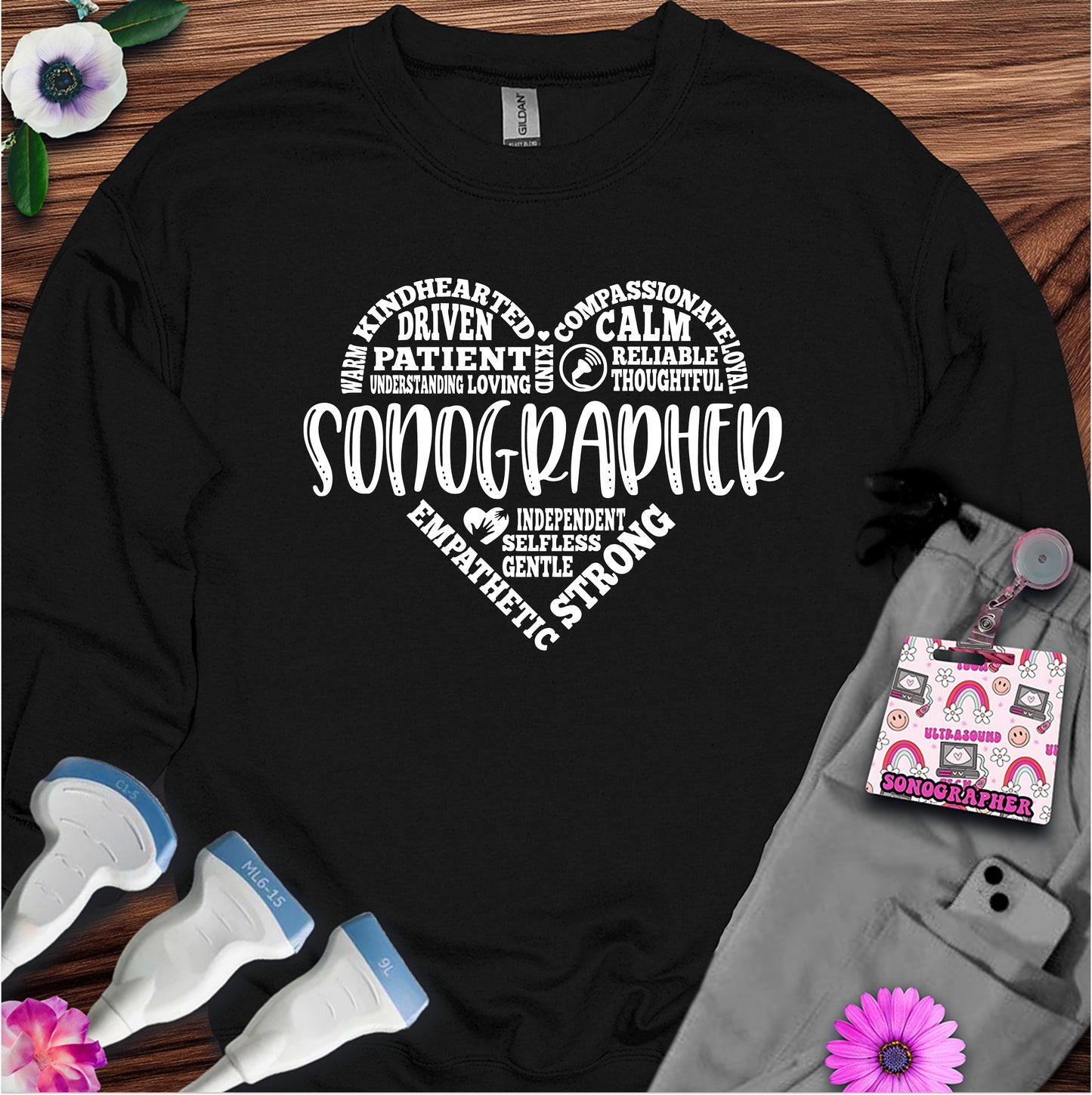 "Sonographer's Heart" Sweatshirt