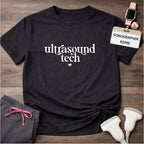 "Ultrasound Tech Heart" T-Shirt