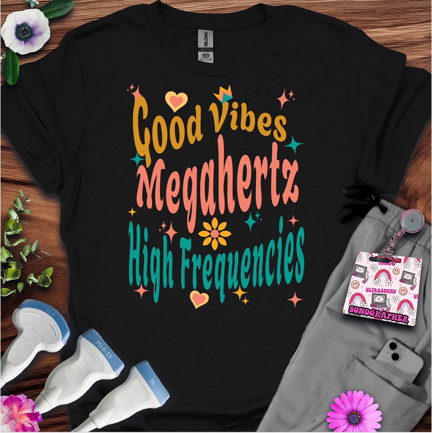 "Megahertz, and High-Frequencies" T-shirt