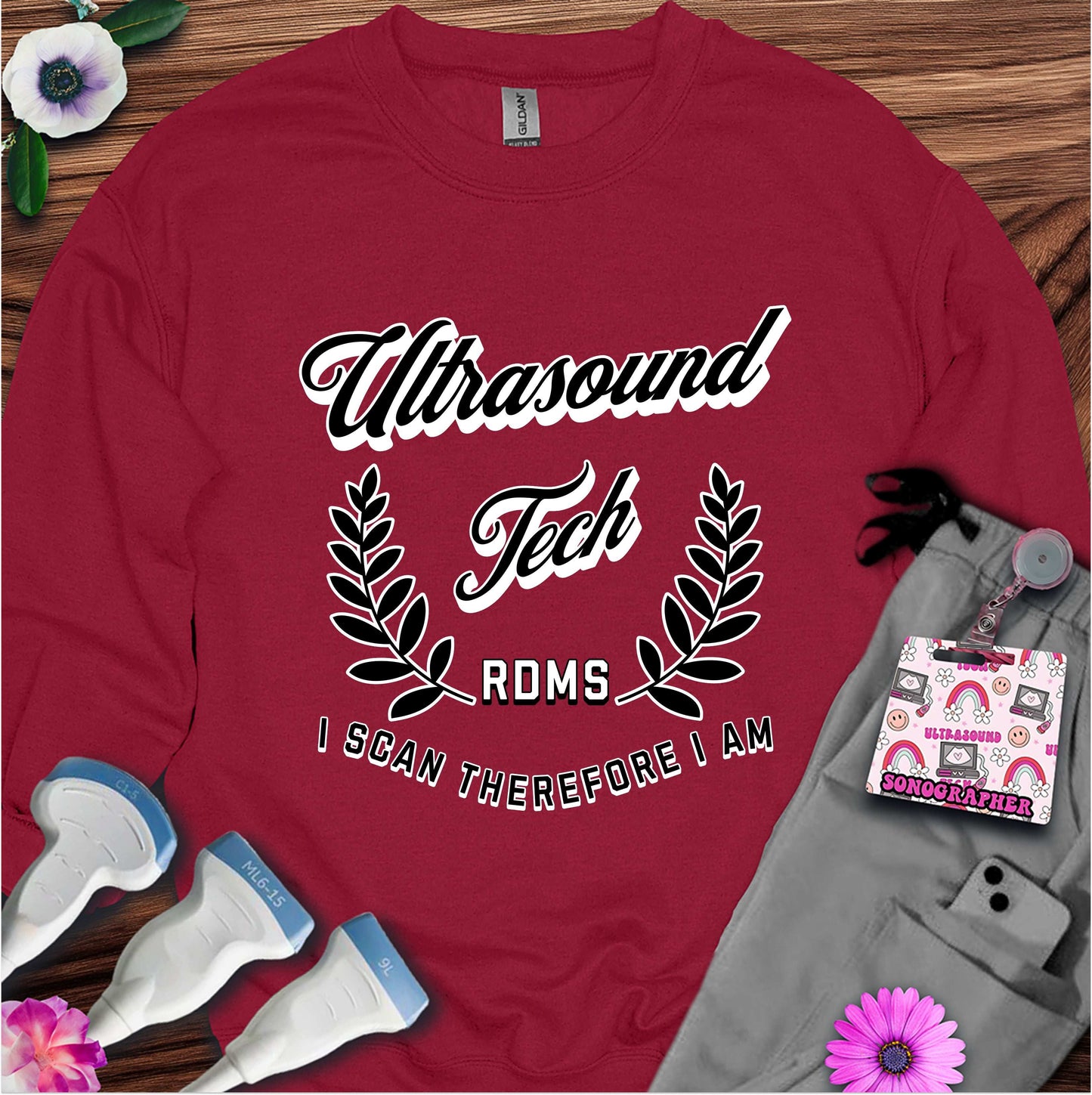 "I Scan Therefore I Am" Sweatshirt