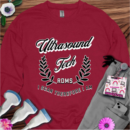 "I Scan Therefore I Am" Sweatshirt