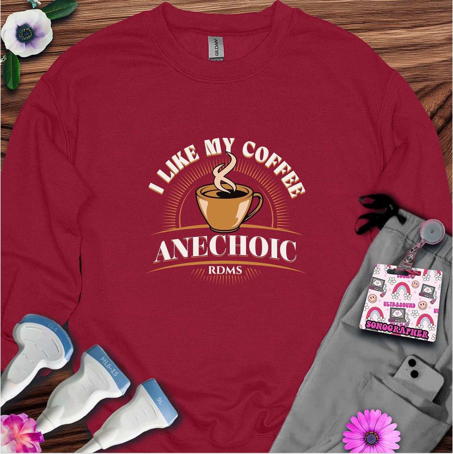 "I Like My Coffee Anechoic" Sweatshirt