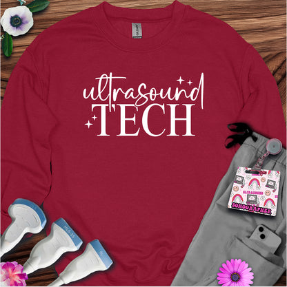 "Ultrasound Tech Sparkle" Sweatshirt