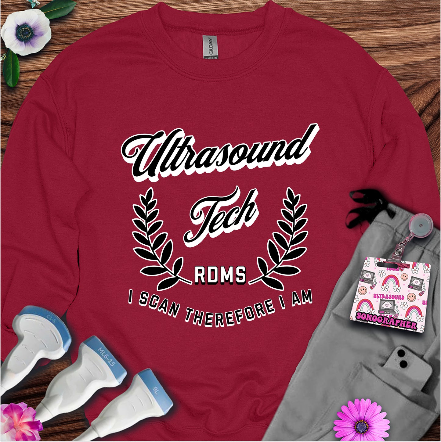 "I Scan Therefore I Am" Sweatshirt