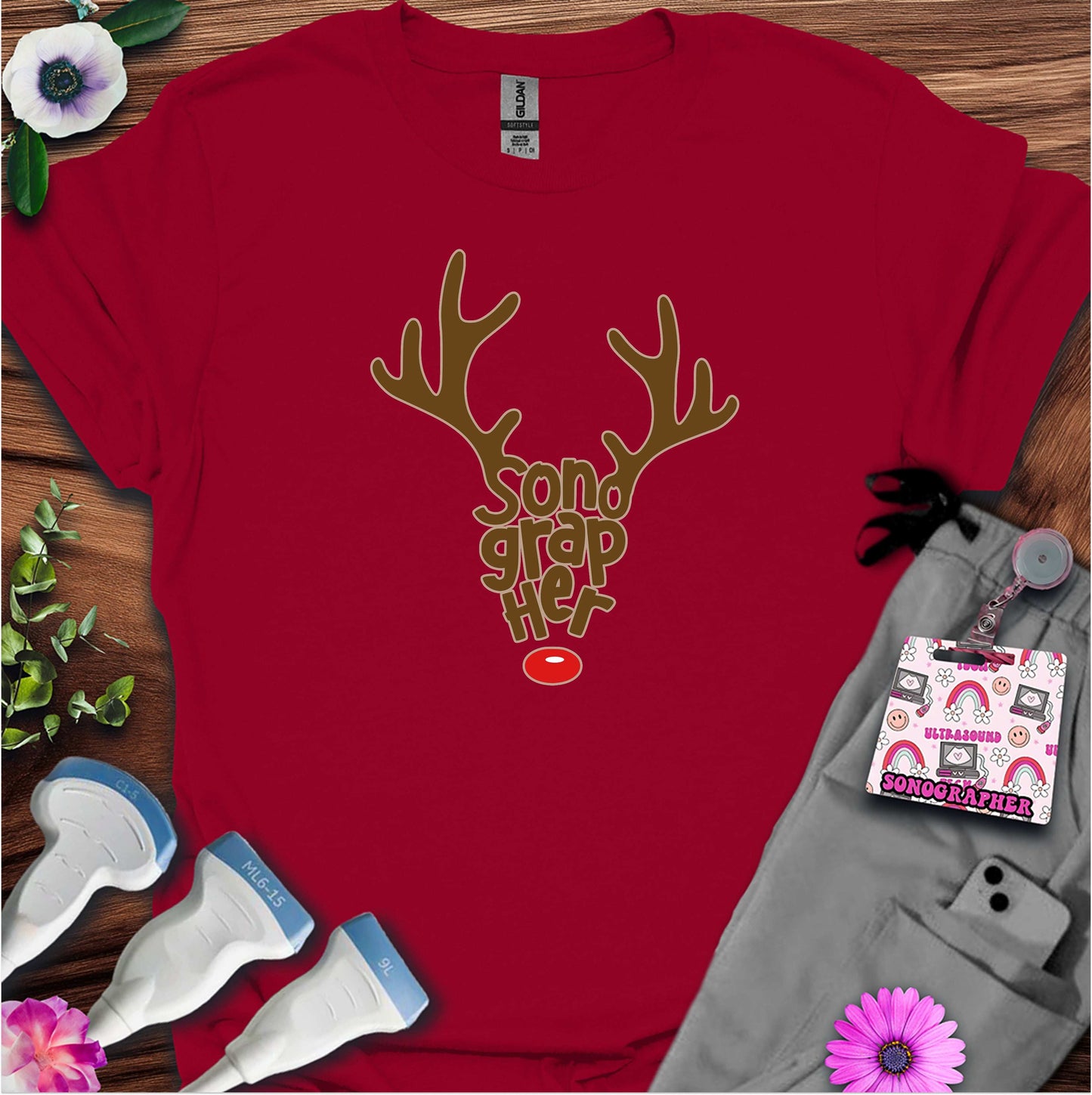 "Reindeer Sonographer" T-shirt