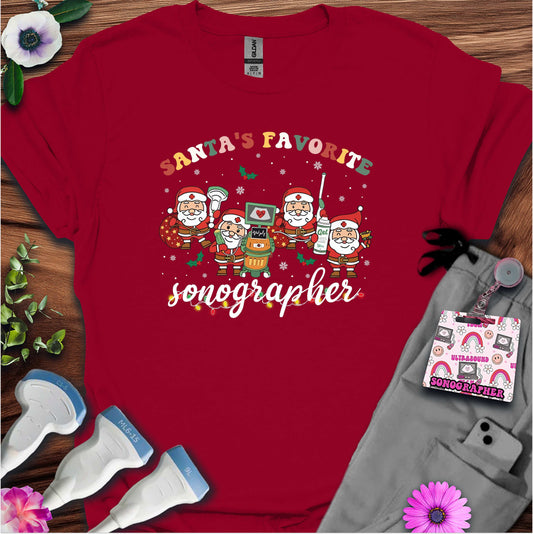 "Sonographer Santas" T-shirt