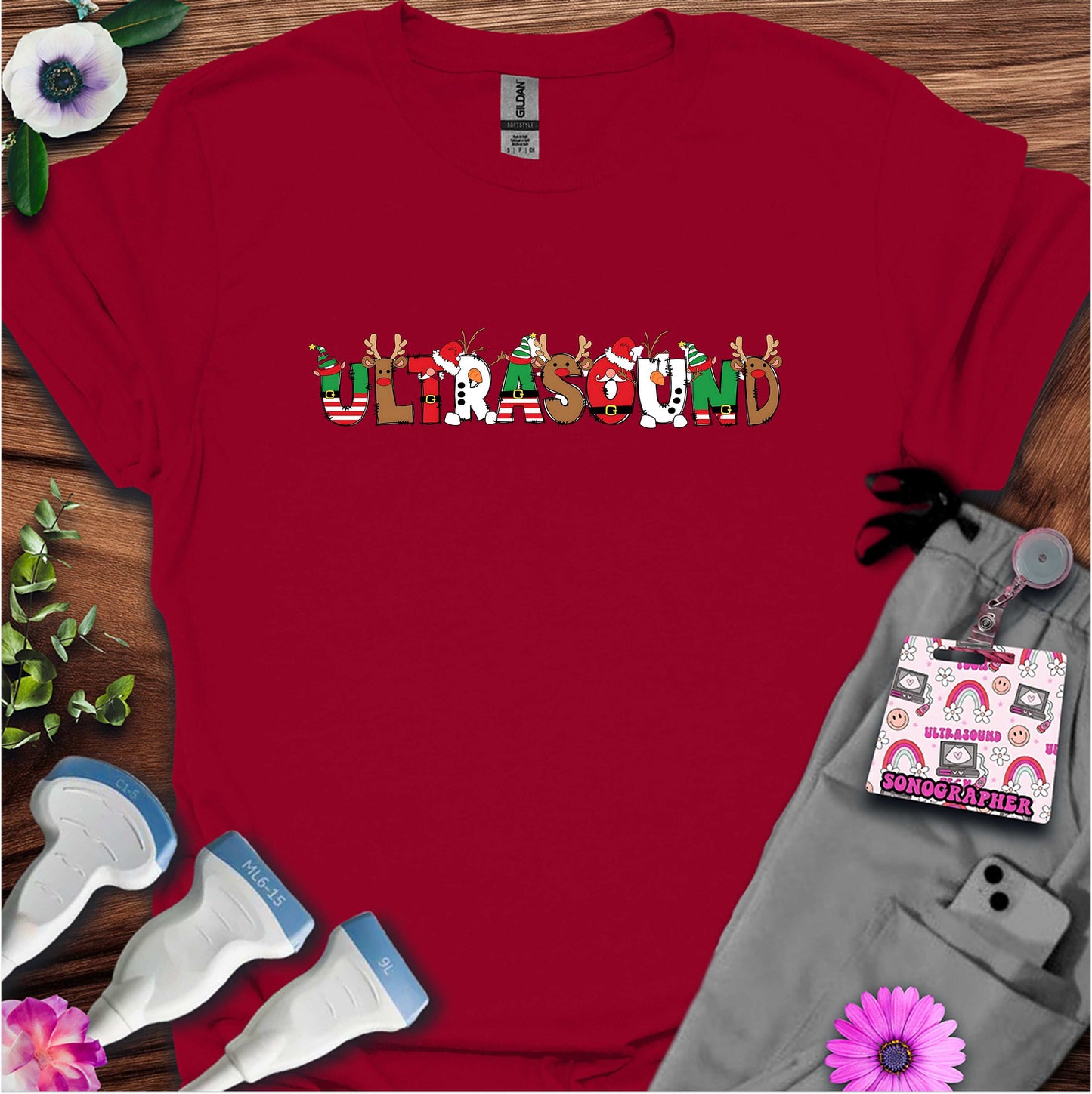 "Ultrasound Christmas" T-shirt