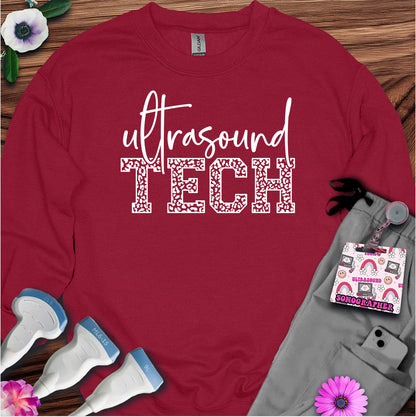 "Leopard Ultrasound Tech" Sweatshirt