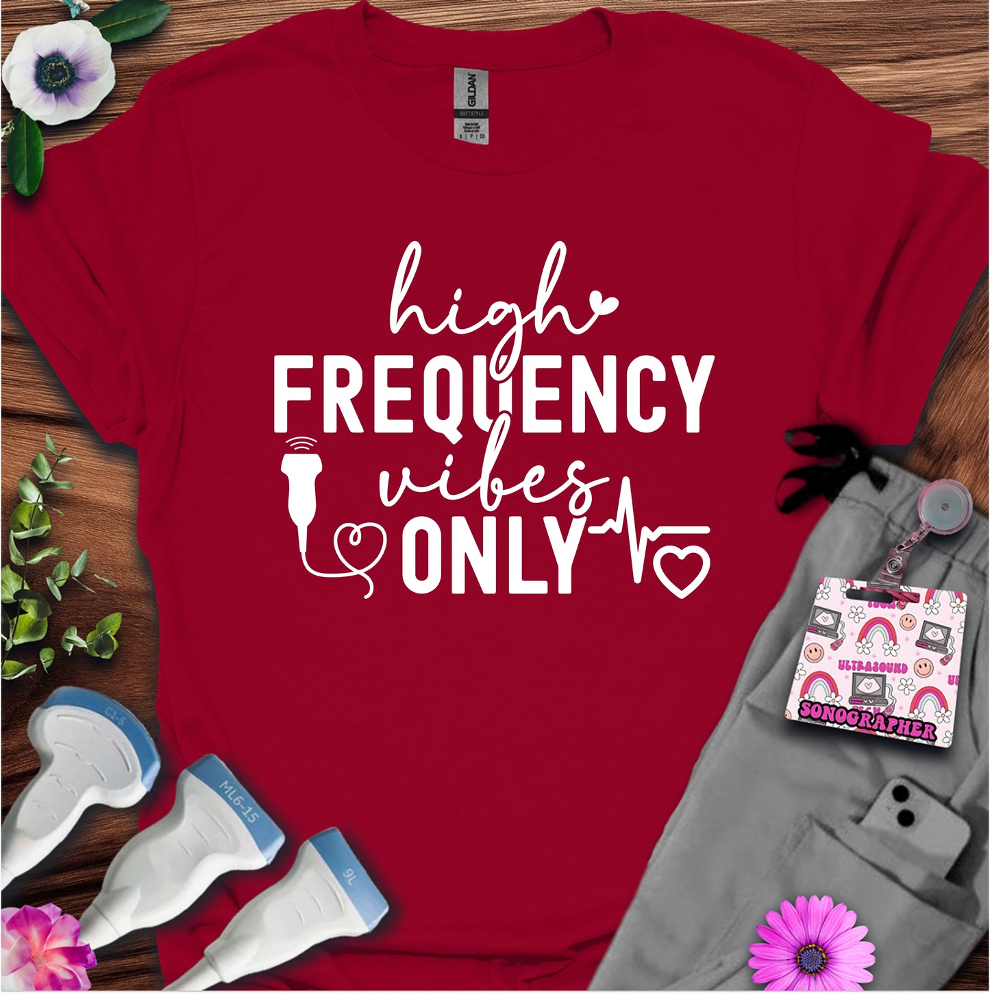 "High Frequency Vibes" T-shirt