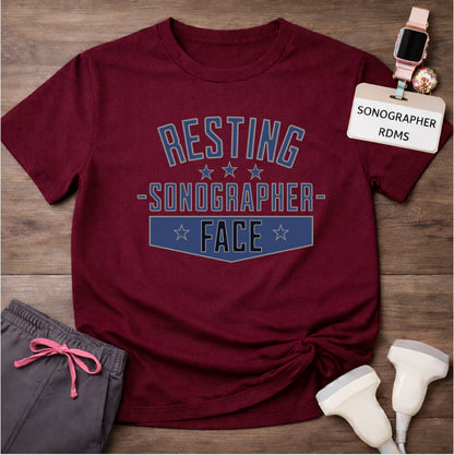 "Resting Sonographer Face" T-Shirt