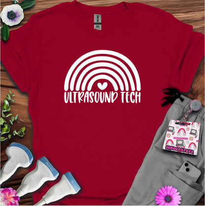 "Ultrasound Tech Rainbow🌈" T-Shirt
