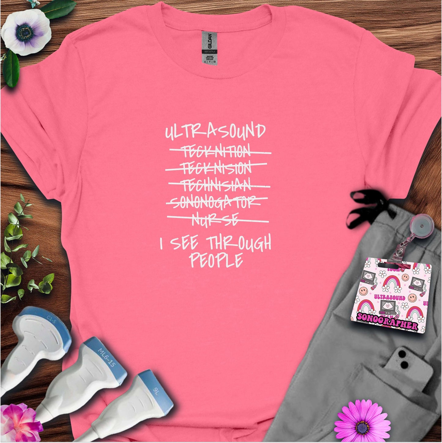 "Ultrasound Tecknitian" T-Shirt