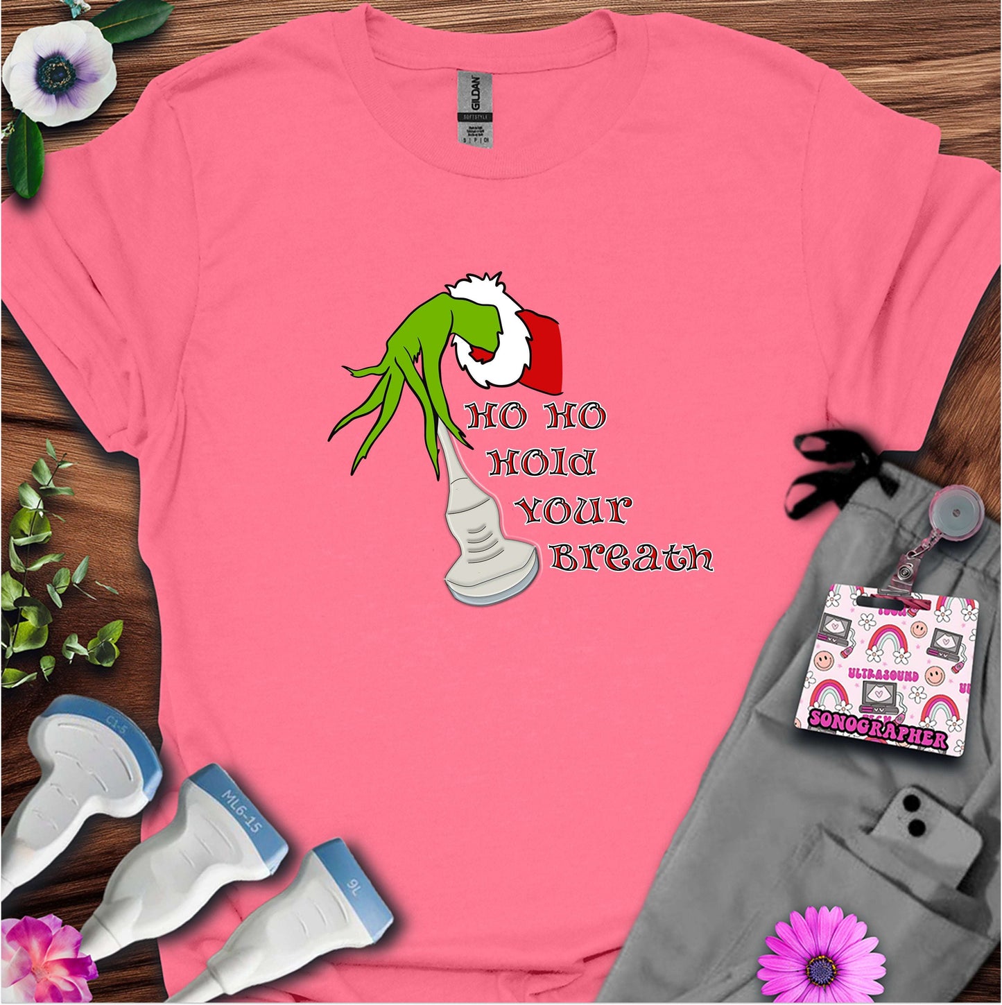 "Ho Ho Hold Your Breath" T-shirt
