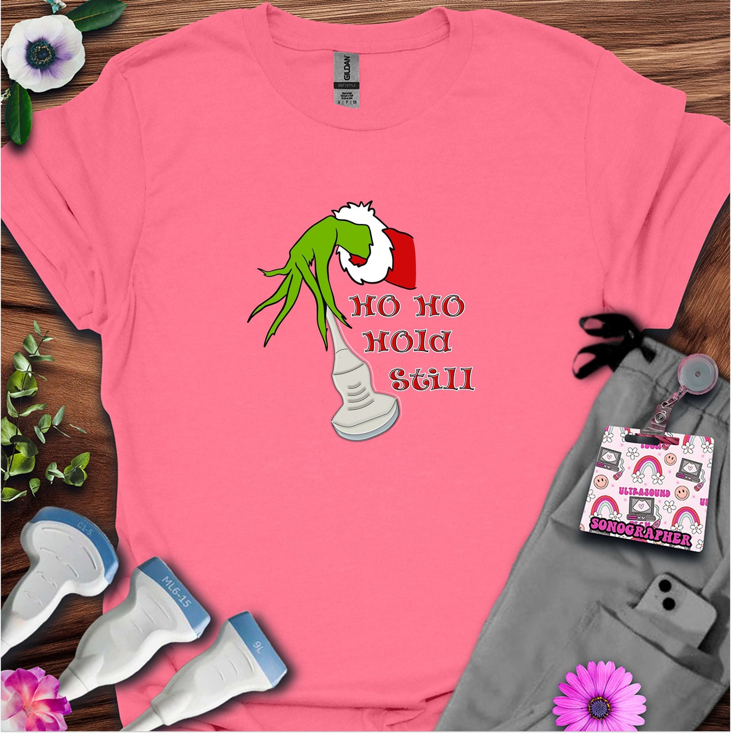 "Ho Ho Hold Still" T-shirt