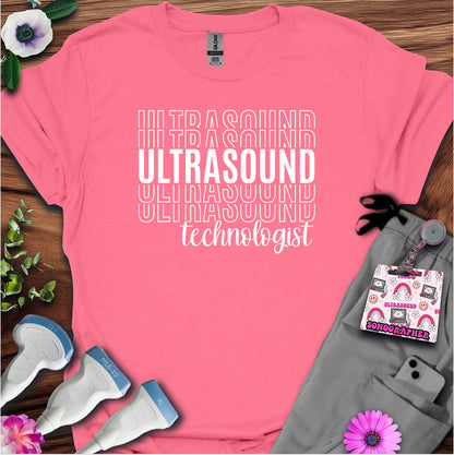 "Ultrasound Technologist" T-shirt