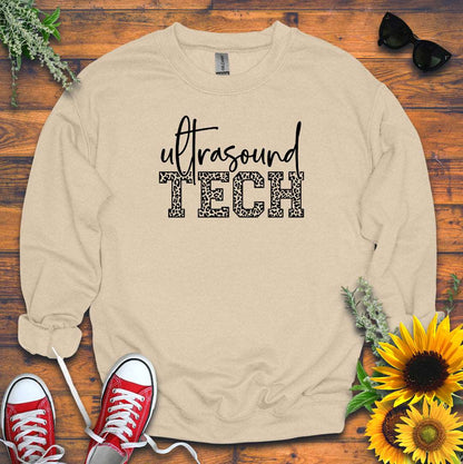 "Leopard Ultrasound Tech" Sweatshirt